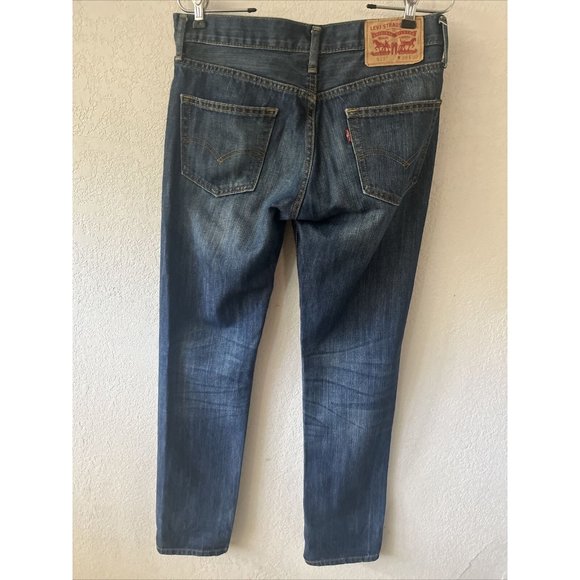 Levi's 511 men's jeans Medium Slightly Distressed Wash 29x32 100% Cotton - Picture 2 of 11